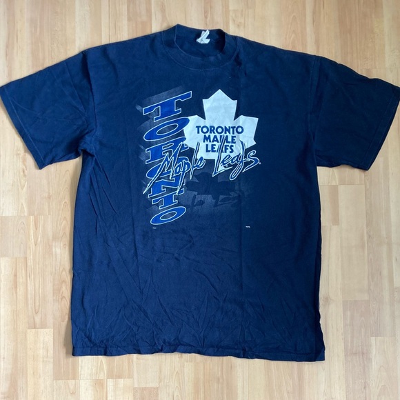 NHL Other - Vintage 90’s Toronto Maple Leafs NHL Hockey Single Stitch T-shirt